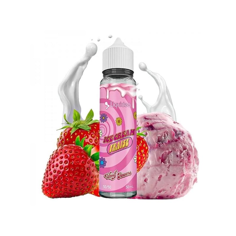 WPuff Flavors Ice Cream Fraise