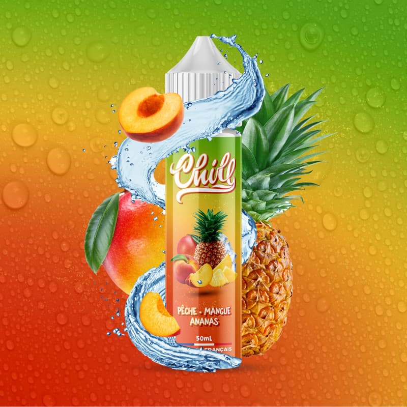 Chill Manufacture Peche Mangue Ananas