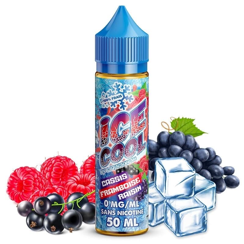 Ice Cool Cassis Framboise Raisin 50Ml