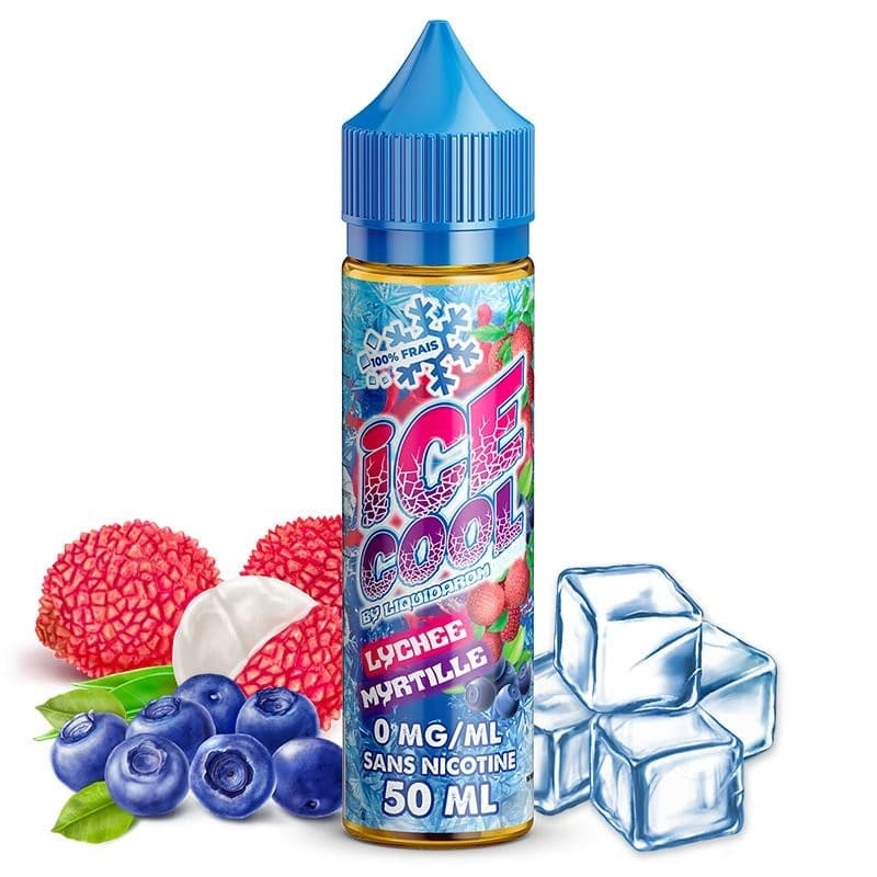 Ice Cool Lychee Myrtille 50Ml