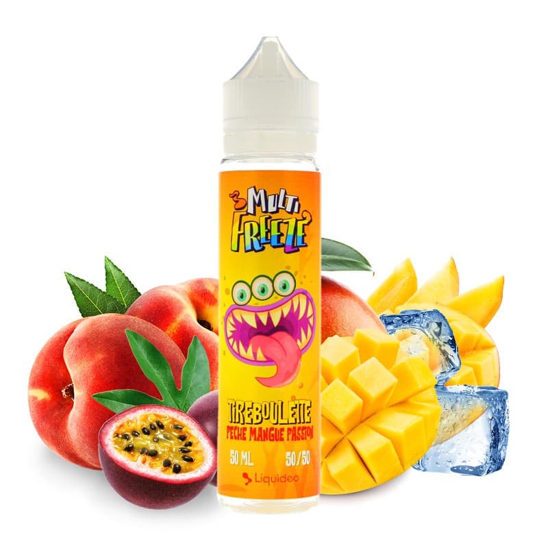 Multi Freeze Tireboulette Peche Mangue Passion 50Ml