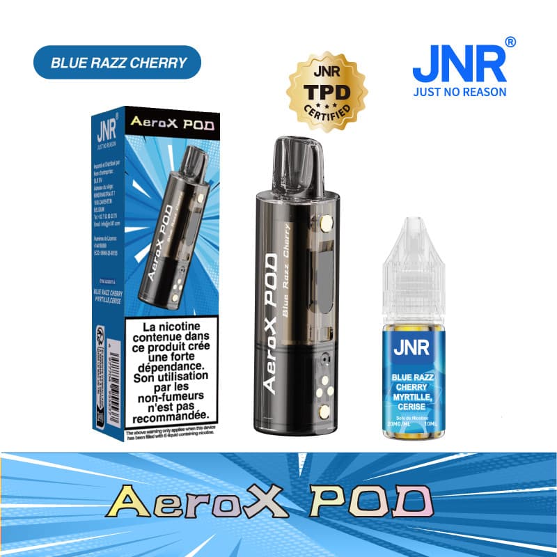 JNR CARTOUCHE + BLUE RAZZ CHERRY - AEROX JNR