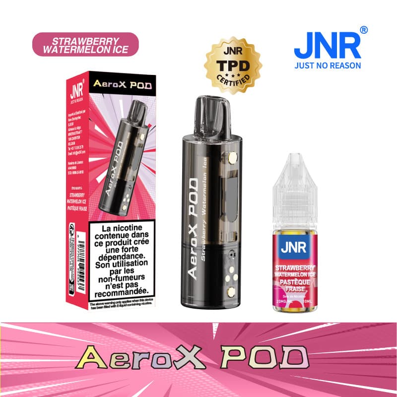 JNR CARTOUCHE + STRAWBERRY WATERMELON ICE - AEROX JNR