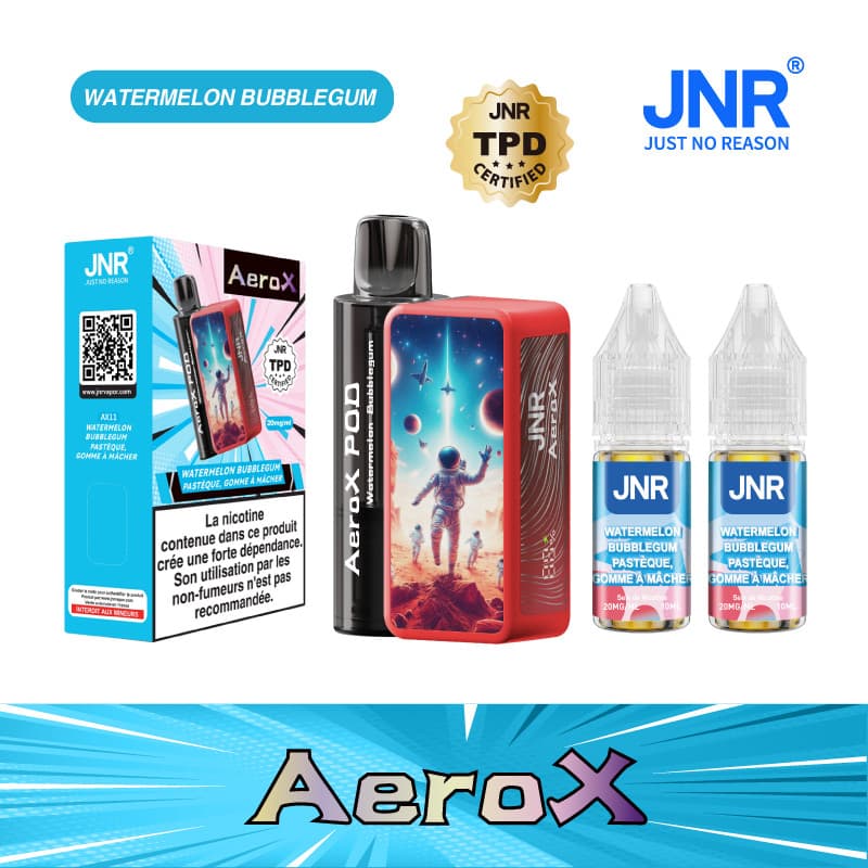JNR WATERMELON BUBBLEGUM 32000 PUFFS - AEROX JNR