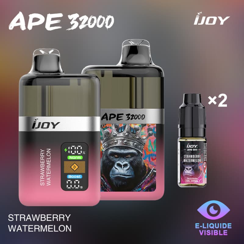 APE 32000 IJOY STRAWBERRY WATERMELON - APE 32000 IJOY