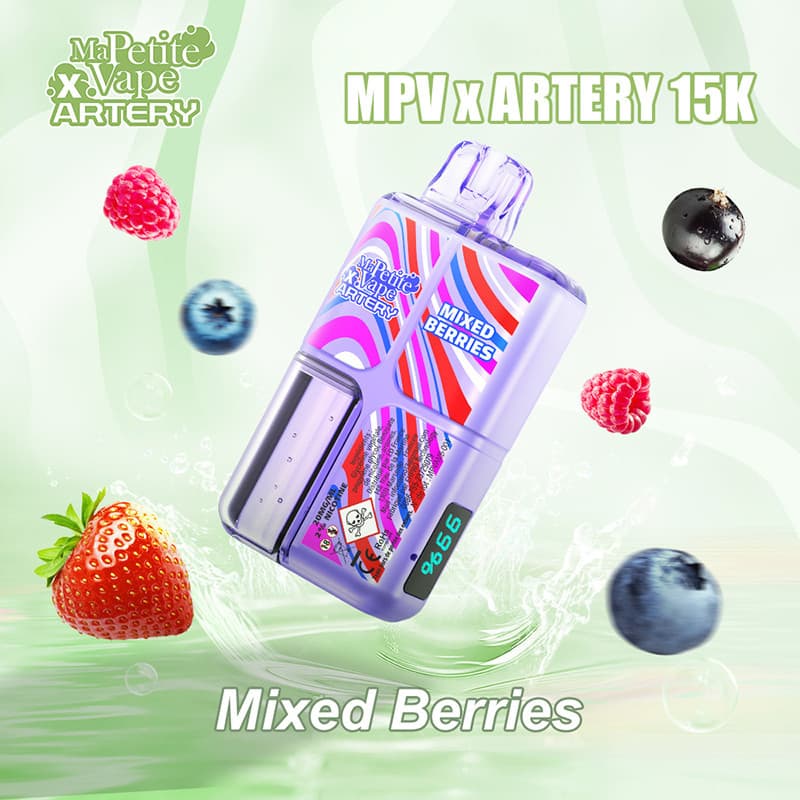 ARTERY X MPV MIXED BERRIES 15000 PUFFS - MA PETITE VAPE X ARTERY