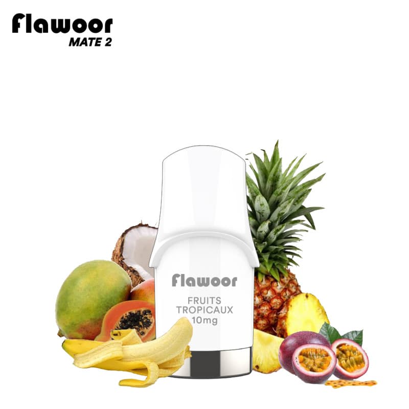 Flawoor CARTOUCHE FRUITS TROPICAUX / 2PCS - FLAWOOR MATE 2