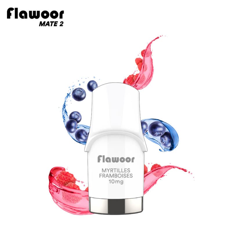Flawoor CARTOUCHE MYRTILLES FRAMBOISES / 2PCS - FLAWOOR MATE 2