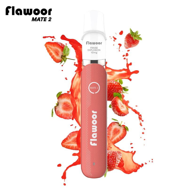 Flawoor KIT FRAISE EXPLOSION - FLAWOOR MATE 2
