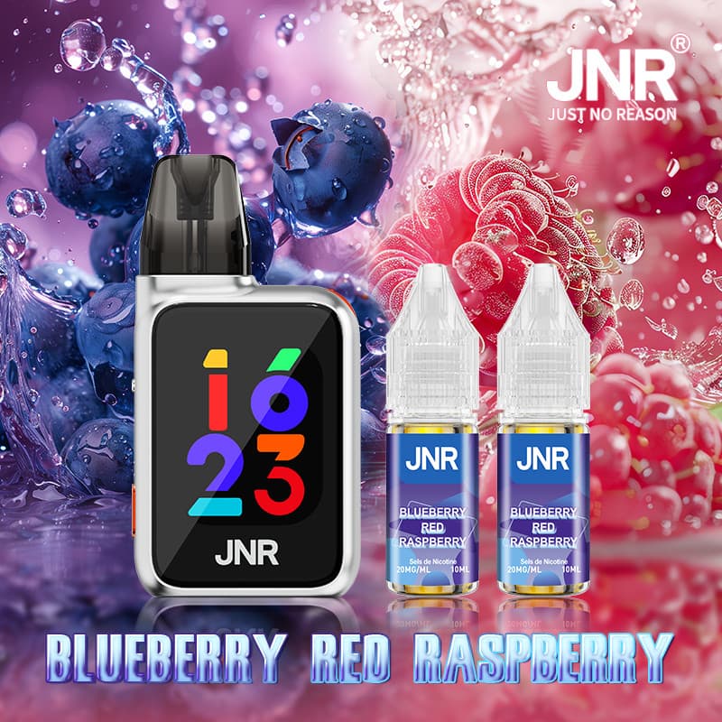 JNR BLUEBERRY RED RASPBERRY 32000 PUFFS - FLUX PRO JNR