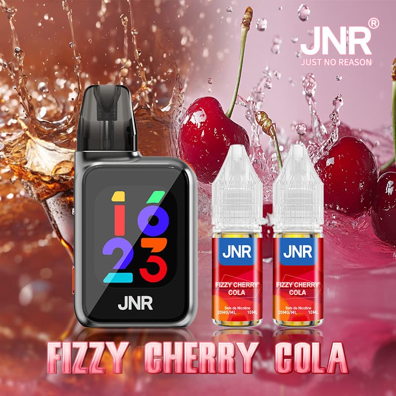 JNR FIZZY CHERRY COLA 32000 PUFFS - FLUX PRO JNR