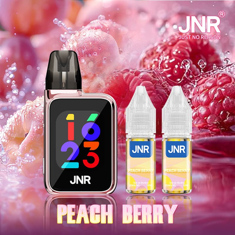 JNR PEACH BERRY 32000 PUFFS - FLUX PRO JNR