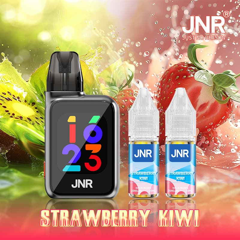 JNR STRAWBERRY KIWI 32000 PUFFS - FLUX PRO JNR