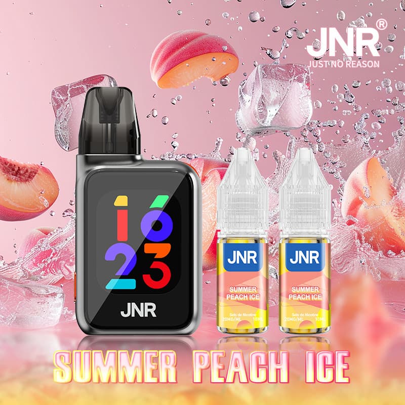 JNR SUMMER PEACH ICE 32000 PUFFS - FLUX PRO JNR
