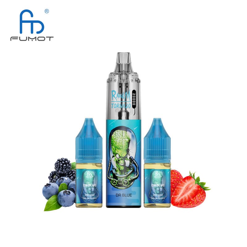 TORNADO RANDM FUMOT DR BLUE 20000 PUFFS TORNADO - RANDM FUMOT