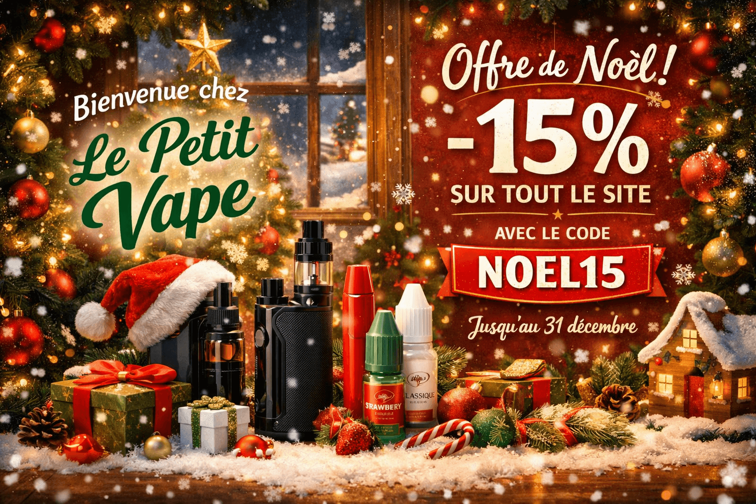 Offre de Noël Le Petit Vape